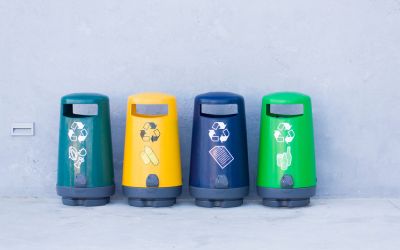 Emptying and sanitizing dustbins and deodorizing the entire space