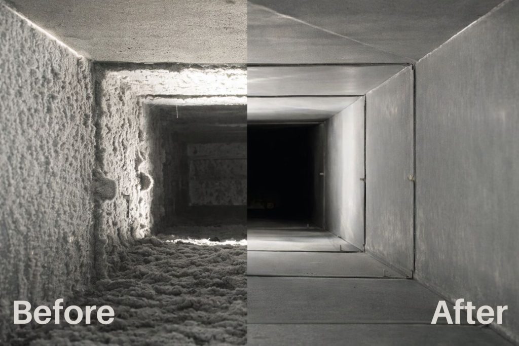 AC duct cleaning